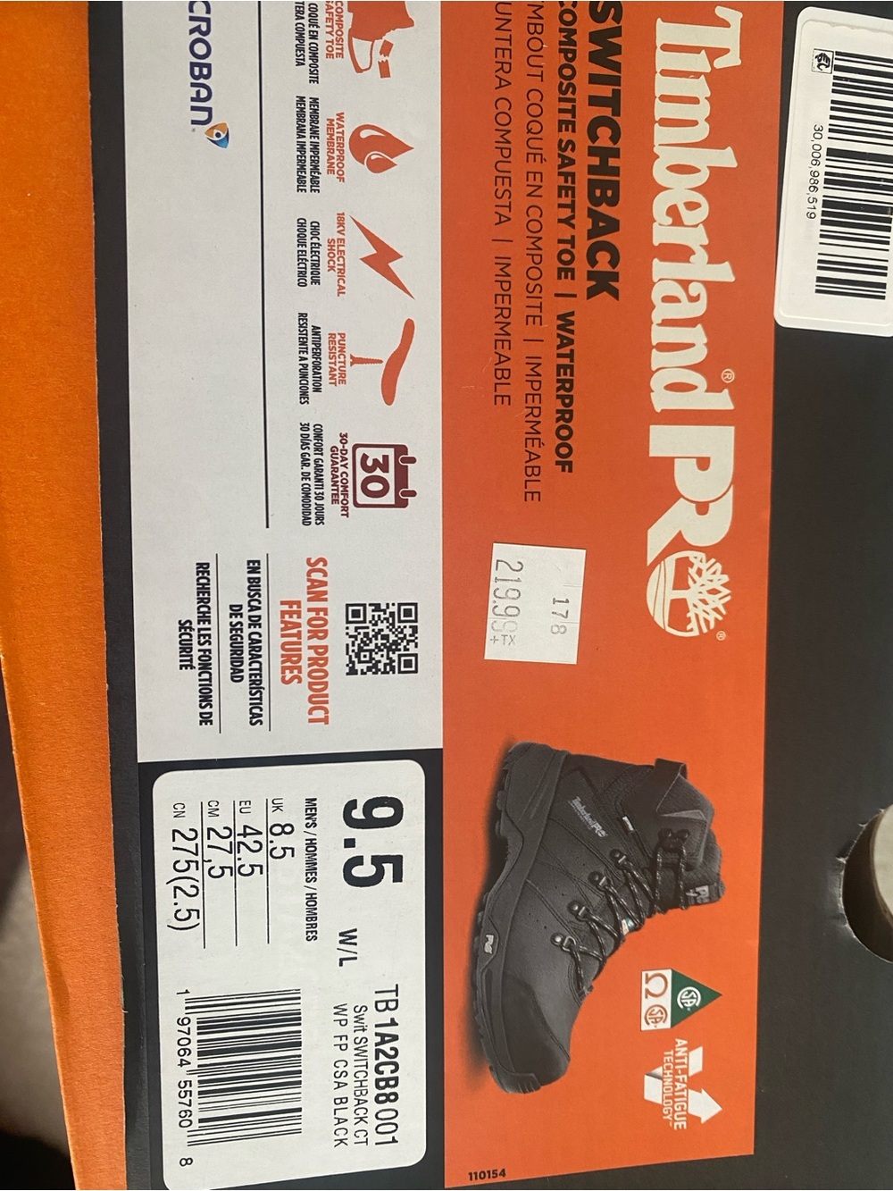 Brand New Timberland PRO Switchback Work Boots